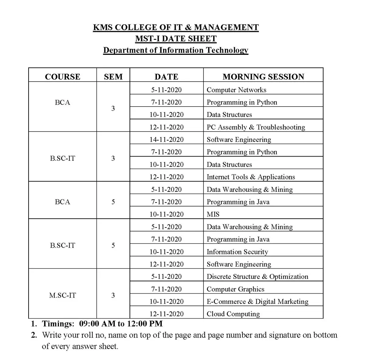 KMS College of IT and Management campus photo 4