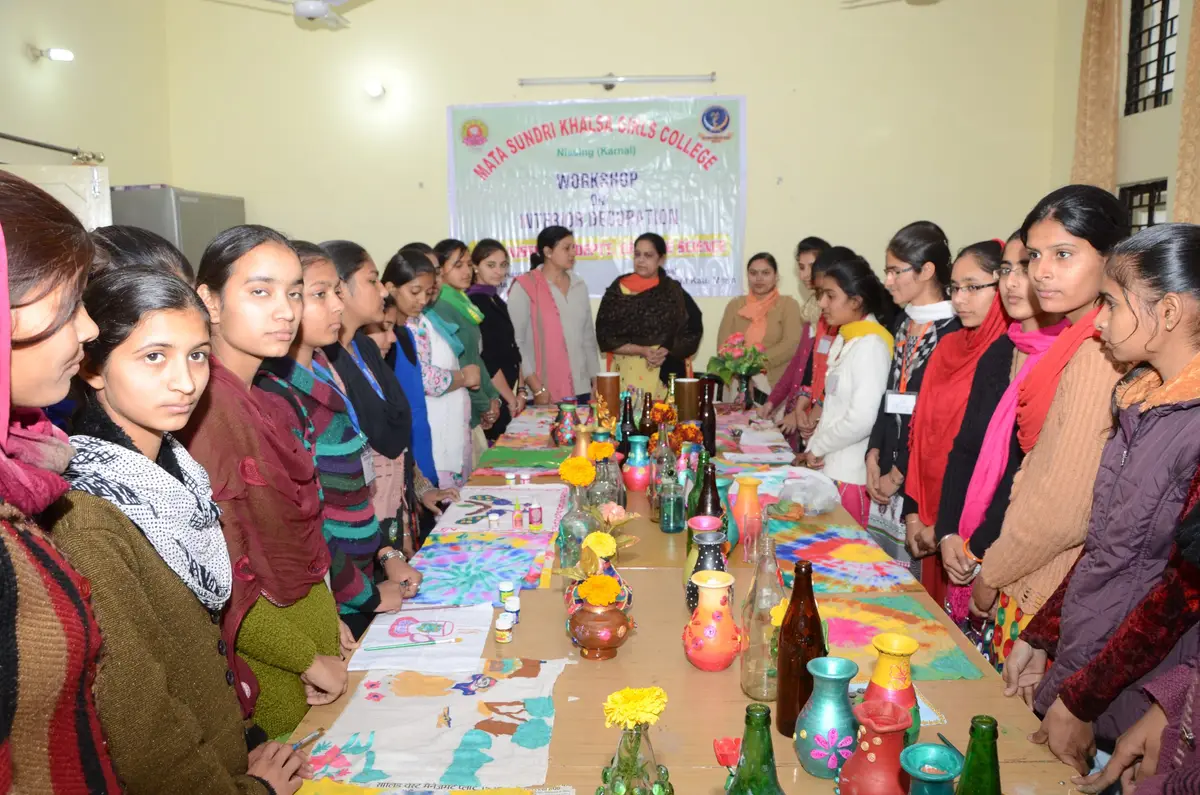 Mata Sundri Khalsa Girls College, Nissing (Karnal): campus photo 3
