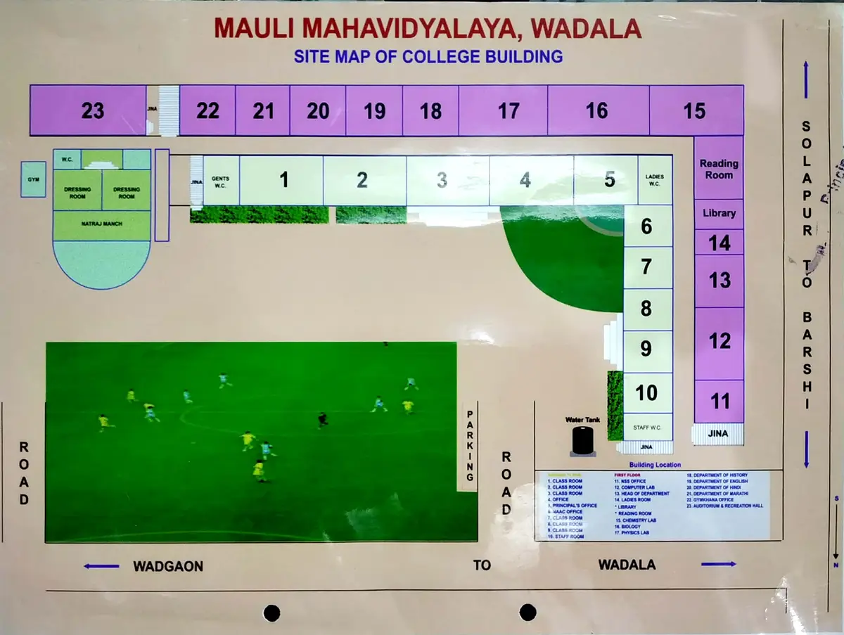Mauli Mahavidyalaya Wadal Tal.North Solapur: campus photo 2