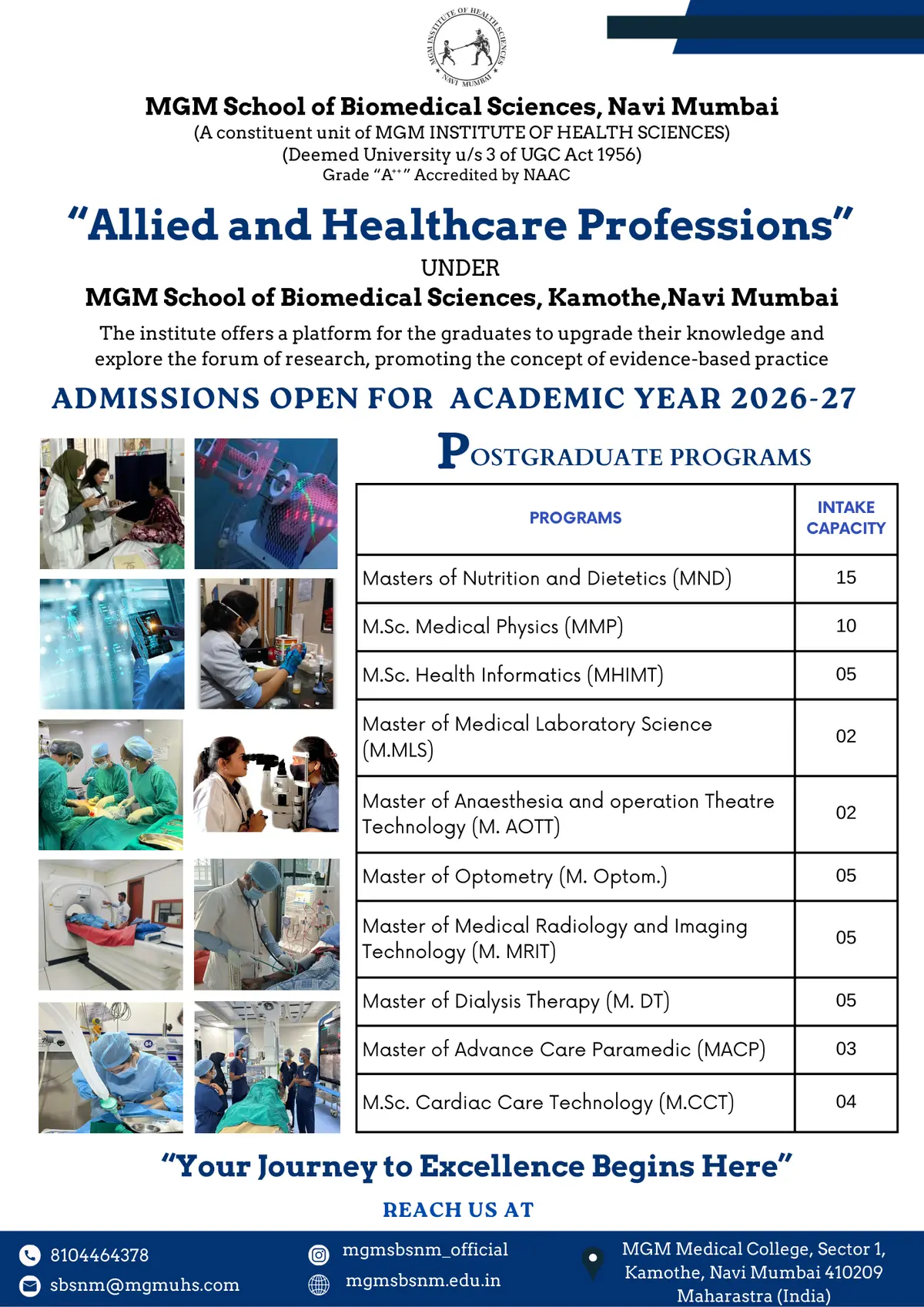 MGM School of Biomedical Sciences campus