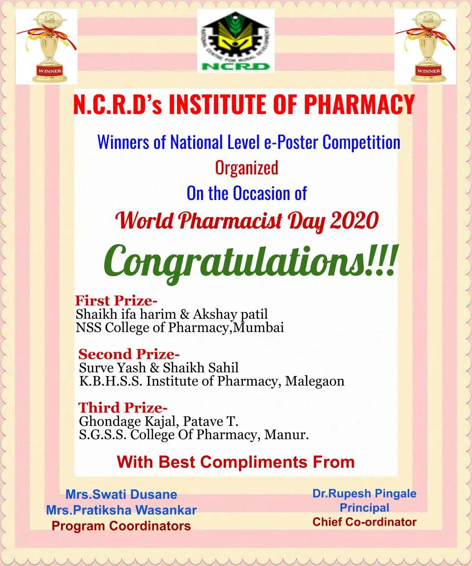 National Centre for Rural Developments Sterling Institute of Pharmacy campus