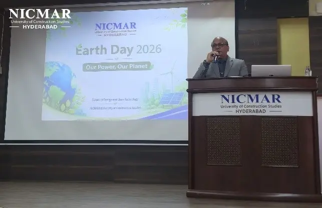 NICMAR University of Construction Studies, Hyderabad Telangana: campus photo 1