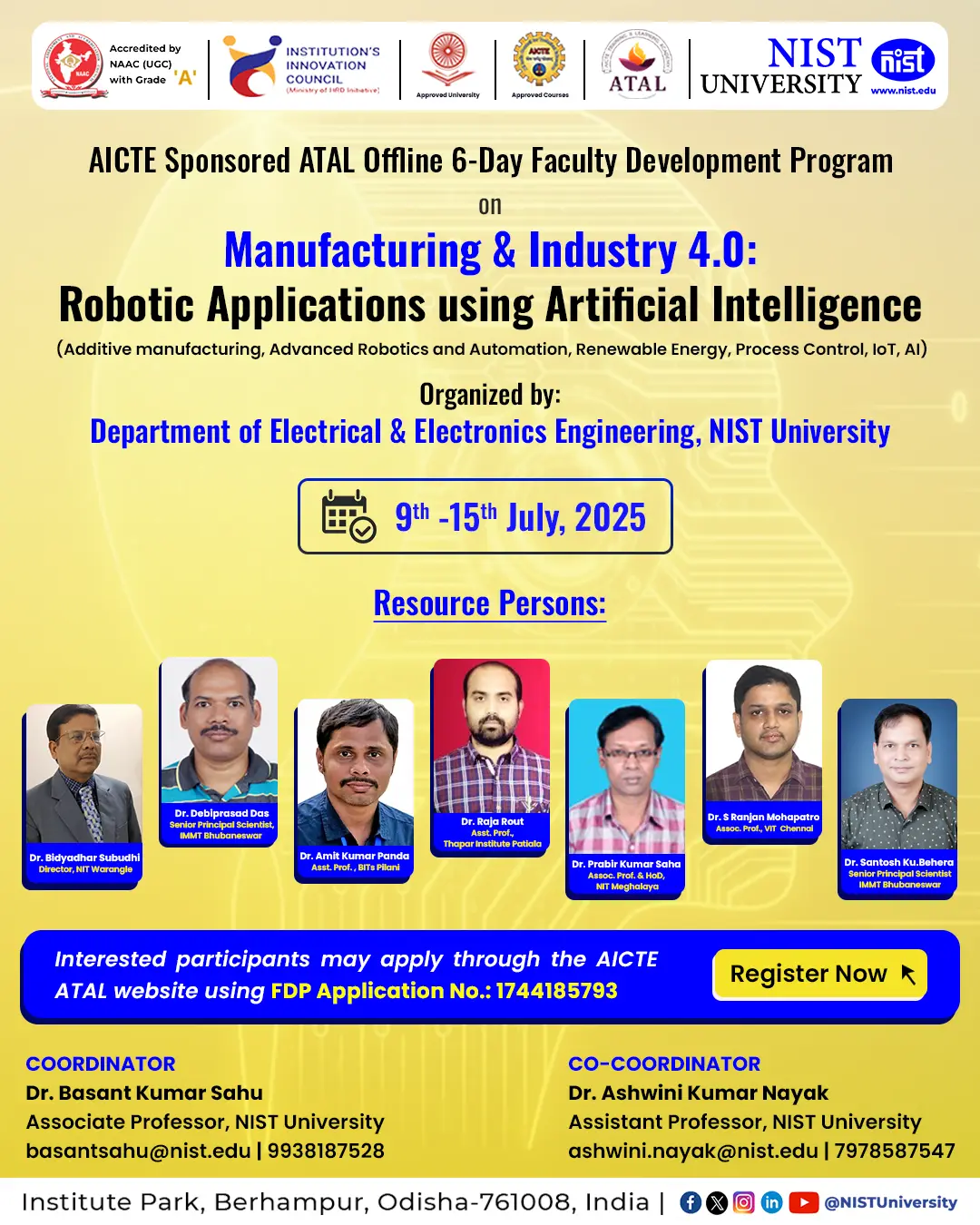 NIST Institute of Science and Technology (Autonomous) campus photo 2