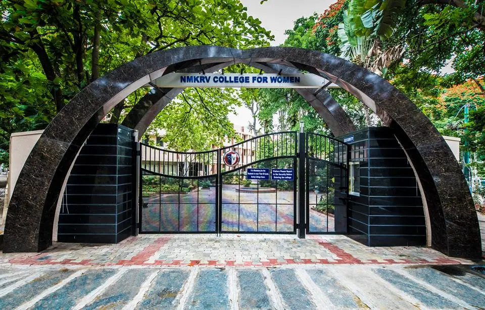 NMKRV College campus