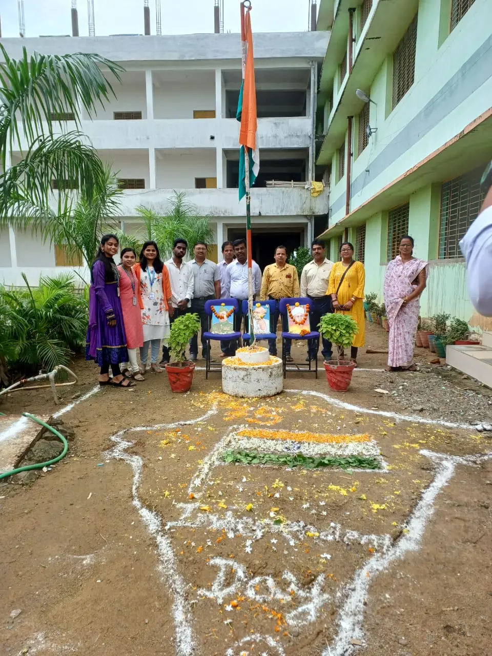Om Sai College of Pharmacy and Health Science: campus photo 3