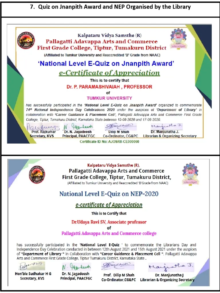 Pallagatti Adavappa Arts and Commerce First Grade College campus photo 7