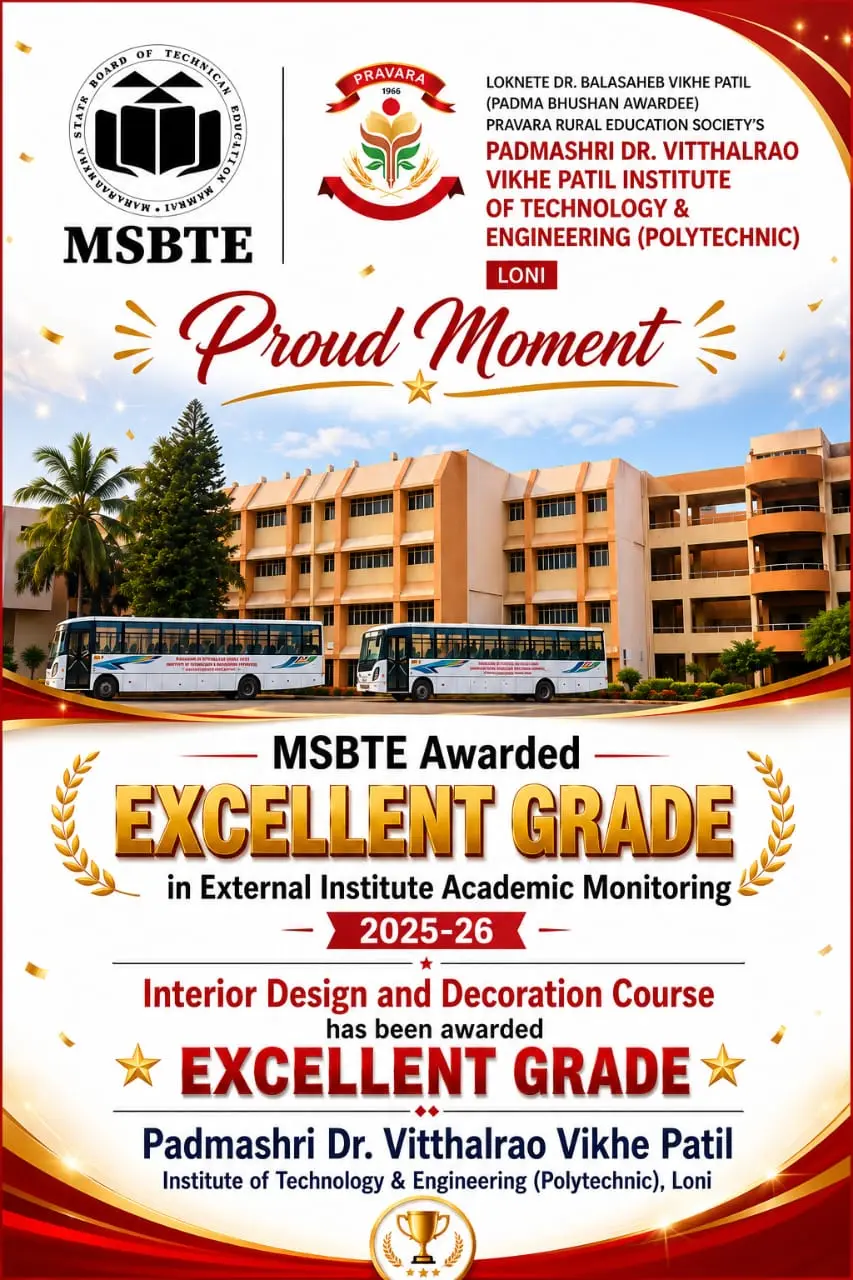 Pravara Rural Education Society'S Padmashri Dr. Vittalrao Vikhe Patil Polytechnic Ahmednagar: campus photo 5