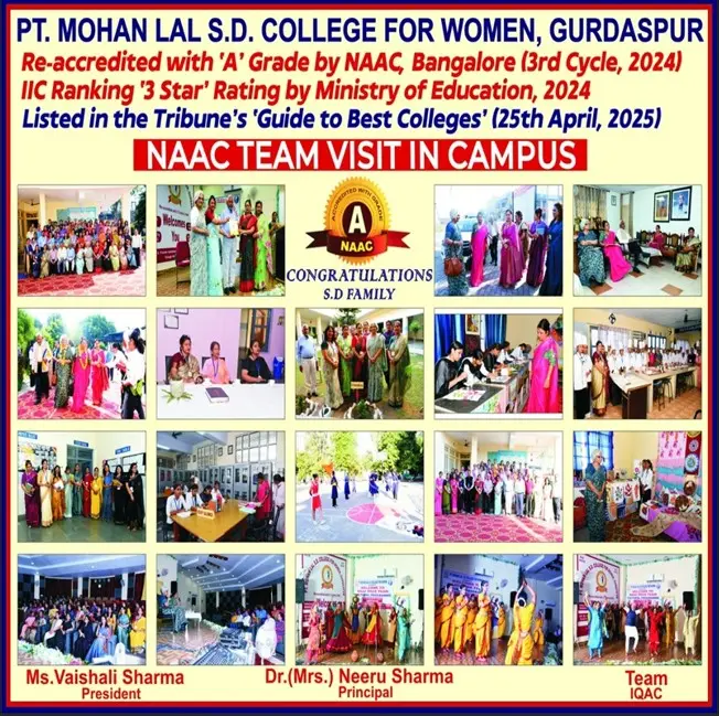 Pt. Mohan Lal S.D.College for Women: campus photo 3