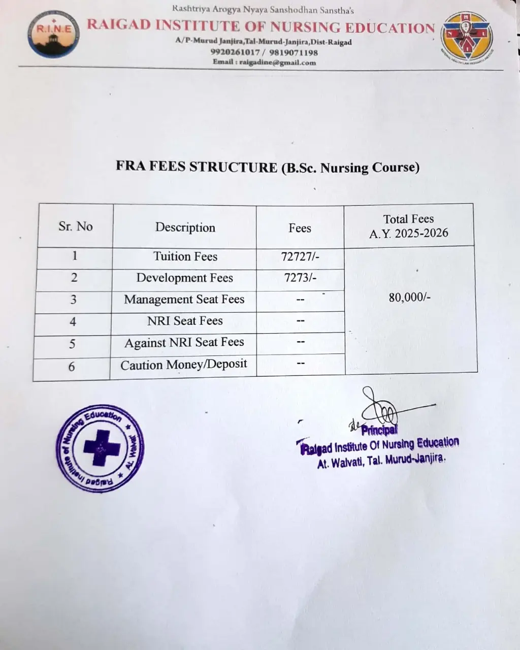 Raigad Institute of Nursing Education: campus photo 1