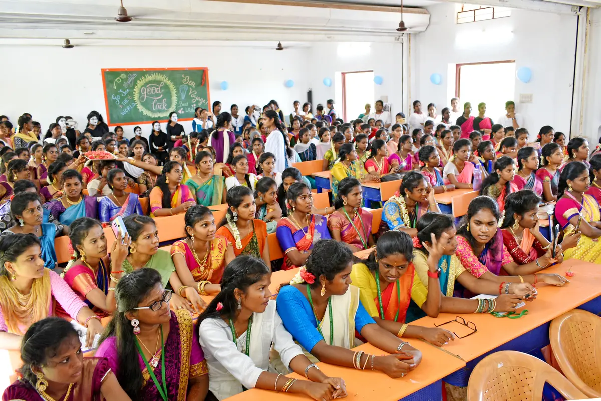 Rajeshwari College of Arts &science for women, Bommapalayam (village&post), Vanur Taluk-605 104ge: campus photo 3
