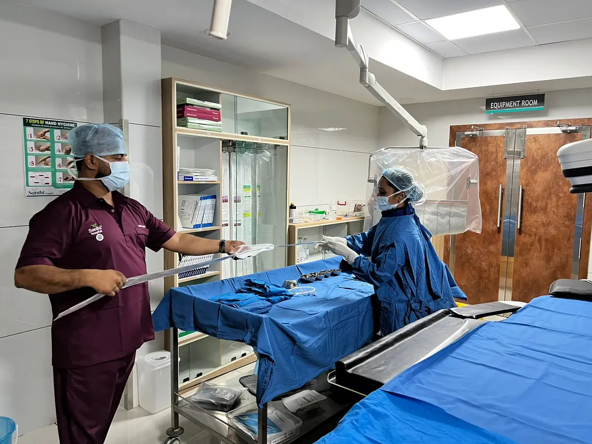 School of Nursing Santhi Hospital Omassery: campus photo 3