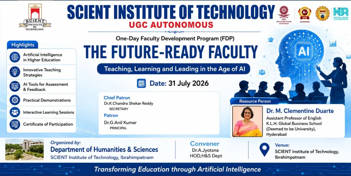 Scient Institute of Technology (SIT, Ibrahimpatnam): campus photo 1