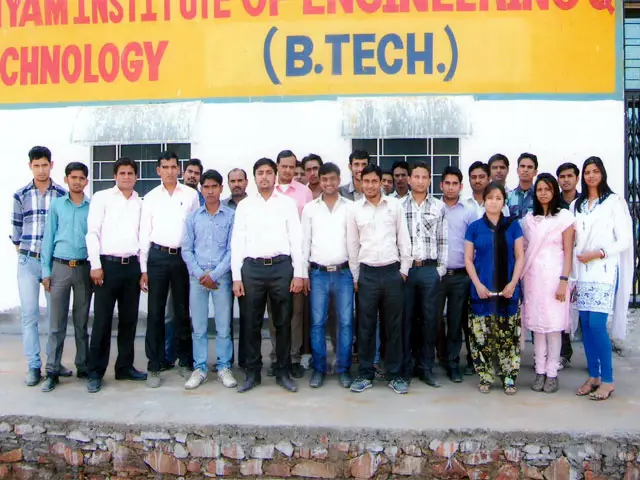 Shyam Institute of Engineering and Technology (SIET, Dausa): campus photo 1