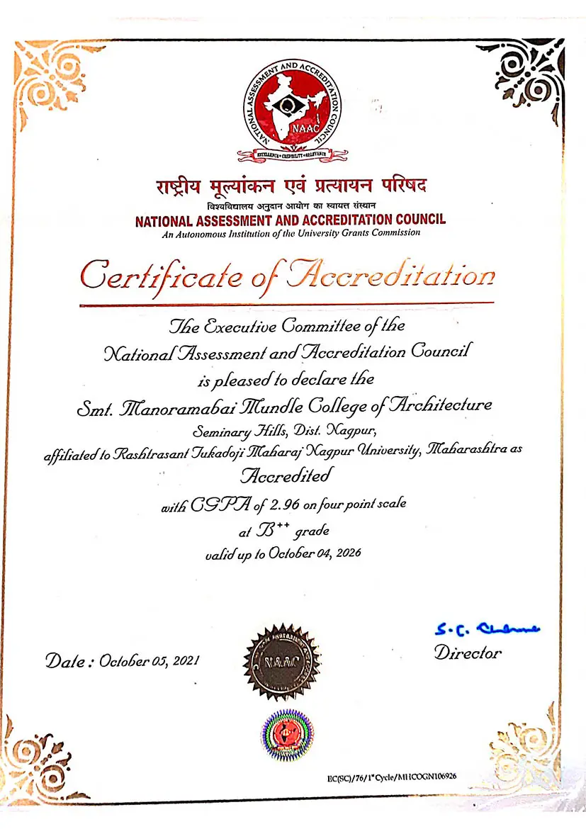 Smt. Manoramabai Mundle College of Architecture: campus photo 1