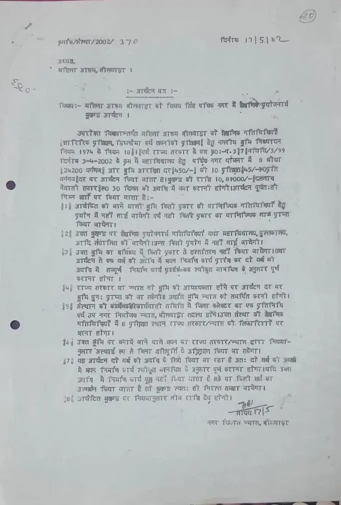 Smt. Narayani Devi Verma Women's Teachers Training College (Mahila Ashram): campus photo 5