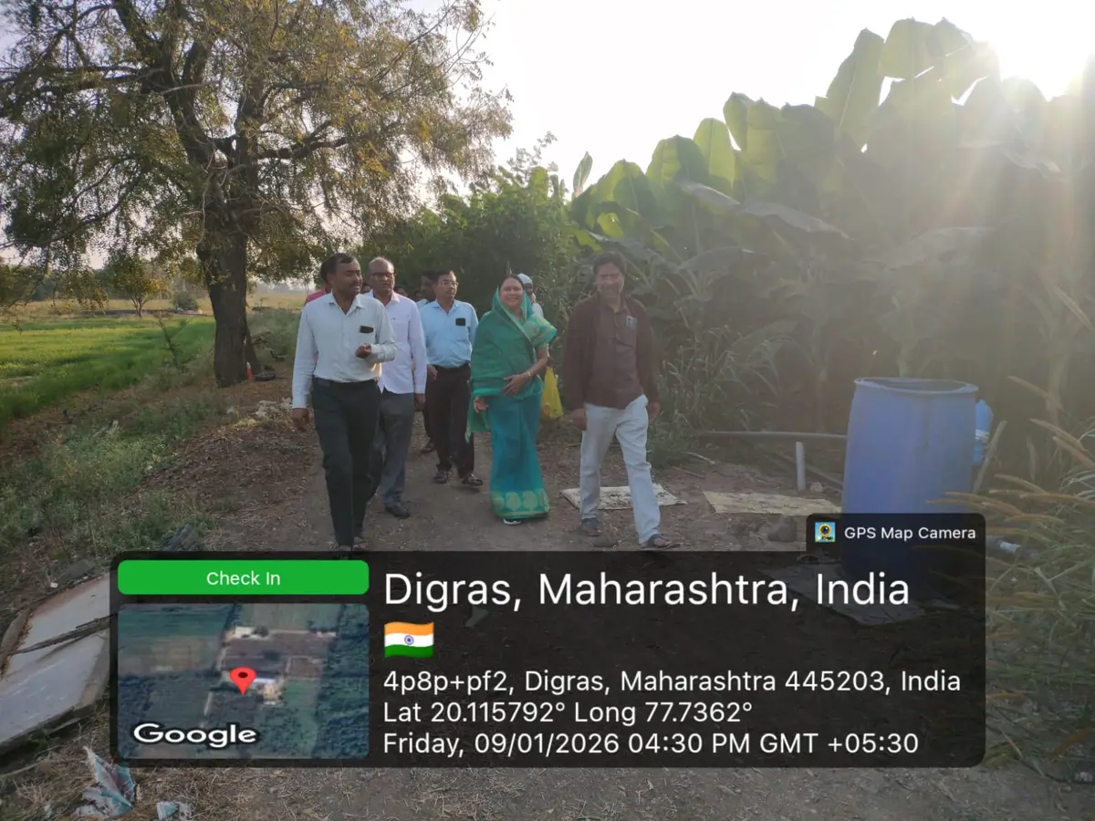 Smt.Savitabai Uttamrao Deshmukh Mahavidyalaya, Digras.: campus photo 2