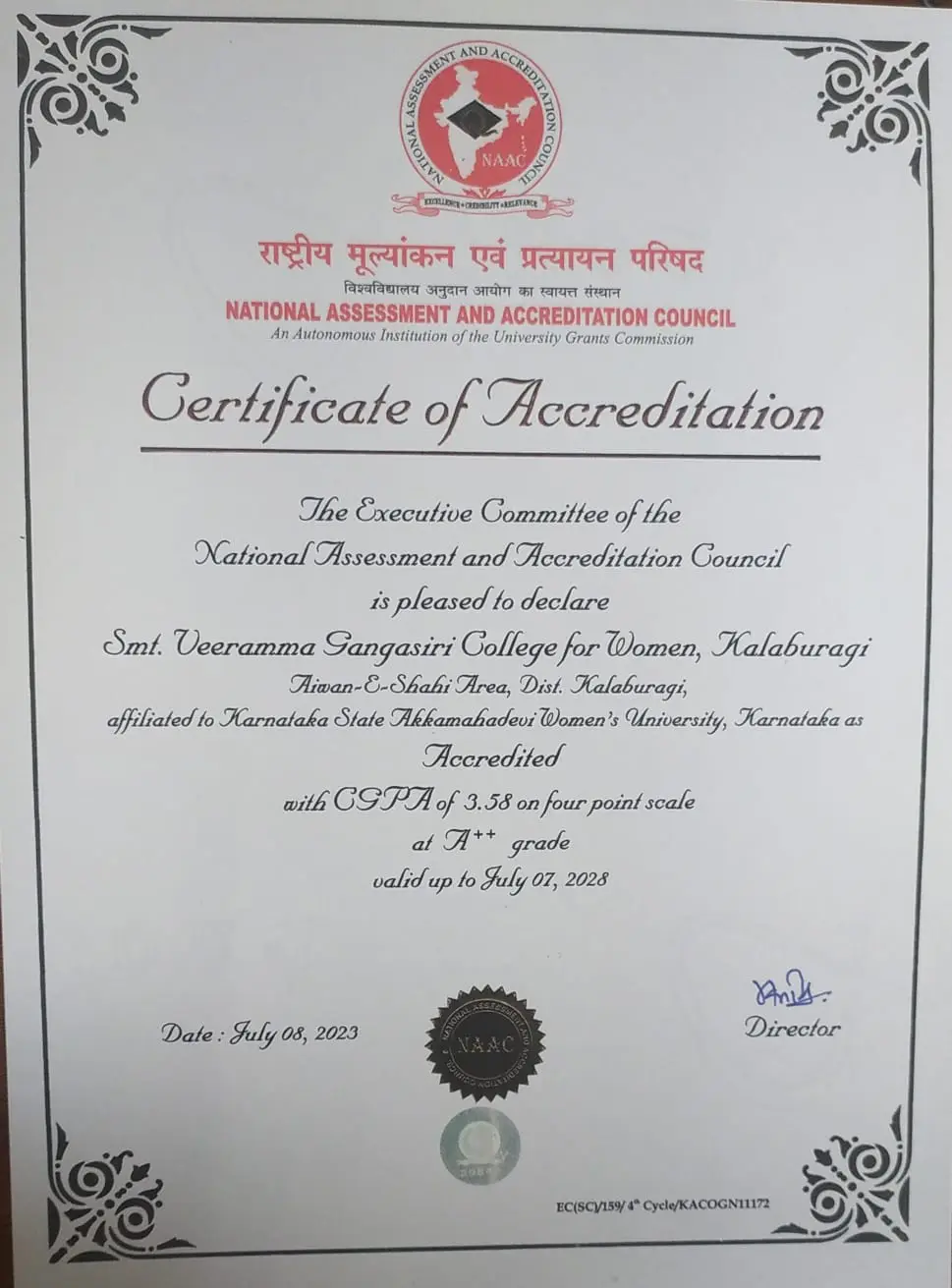 Smt. Veeramma Gangasiri College for Women: campus photo 1