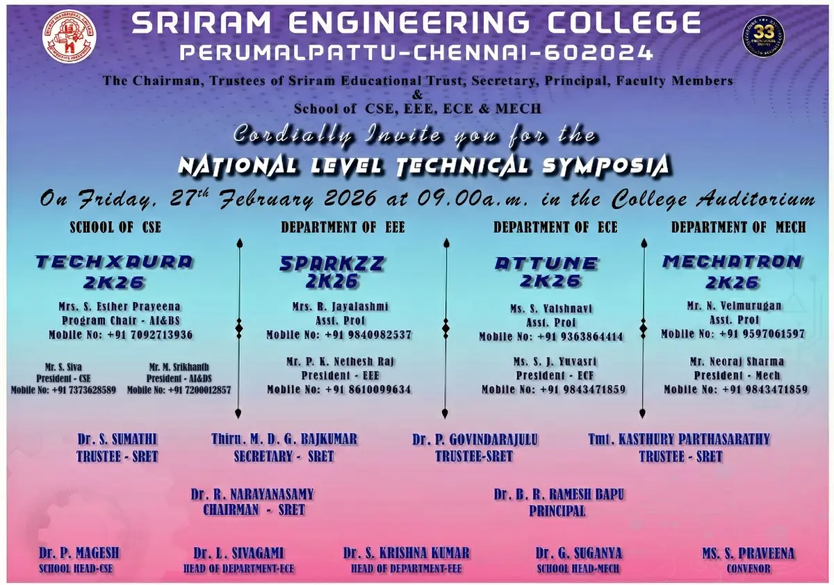 Sri Ram Engineering College: campus photo 1