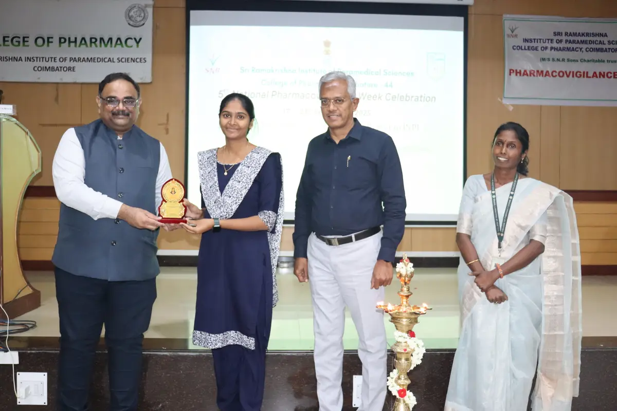 Sri RAMAKRISHNA INSTITUTE OF PARAMEDICAL SCIENCES, COLLEGE OF PHARMACY (Inst. Code – 030): campus photo 3