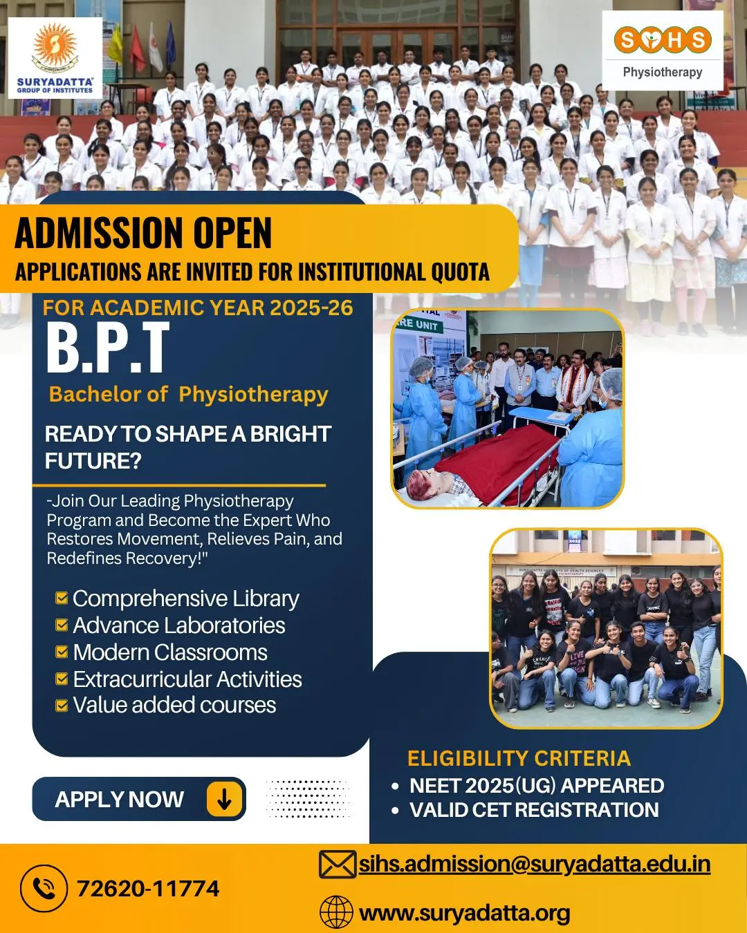 Suryadatta Institute of Health Sciences College of Physiotherapy: campus photo 1