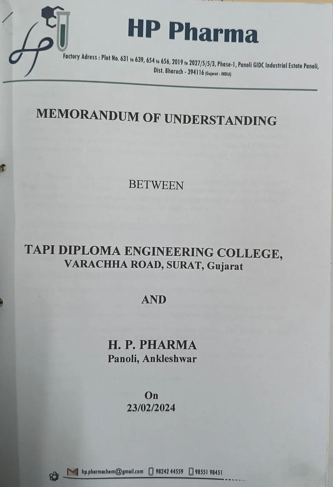 Tapi Diploma Engineering College campus photo 8