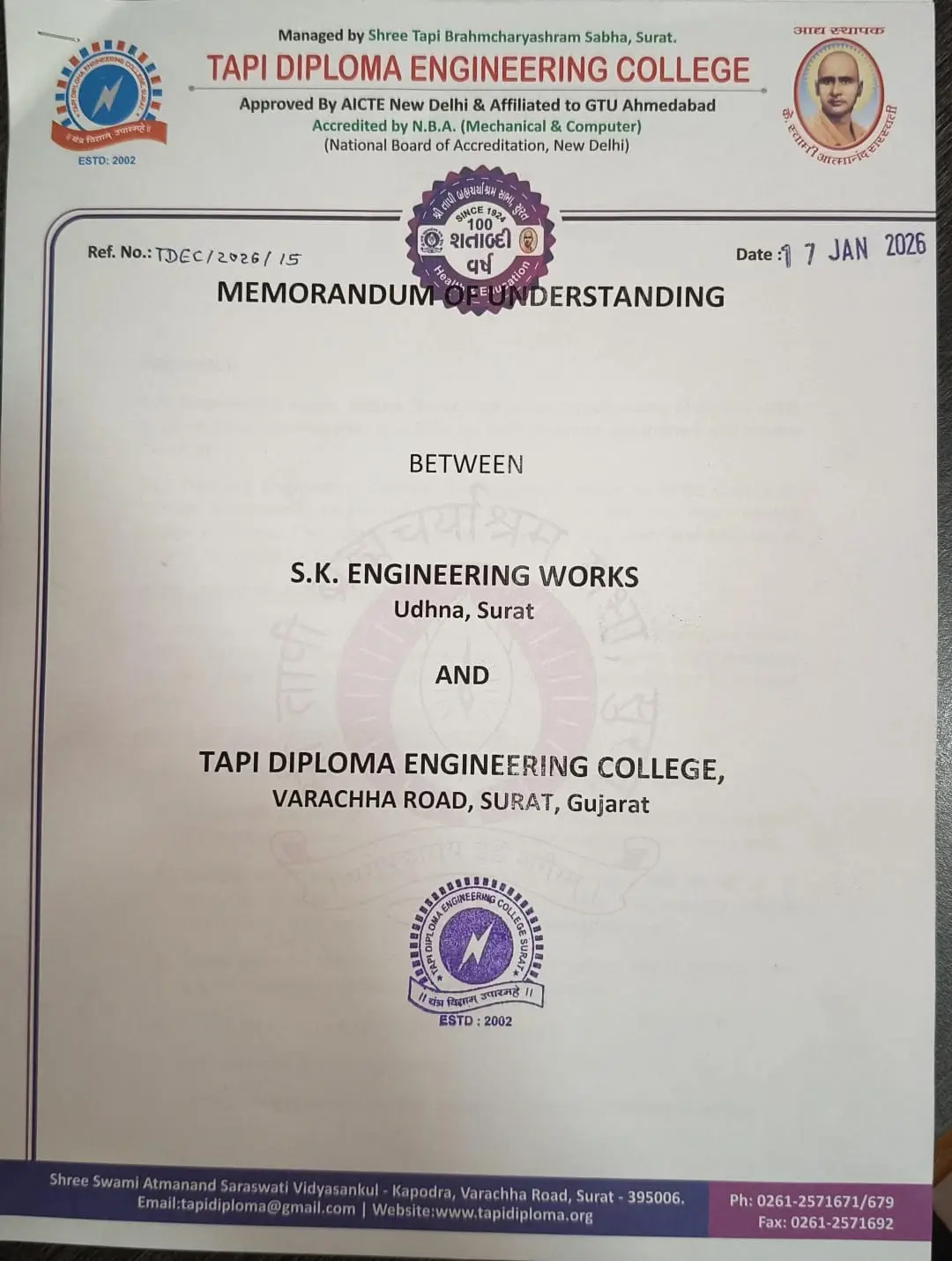 Tapi Diploma Engineering College campus photo 6