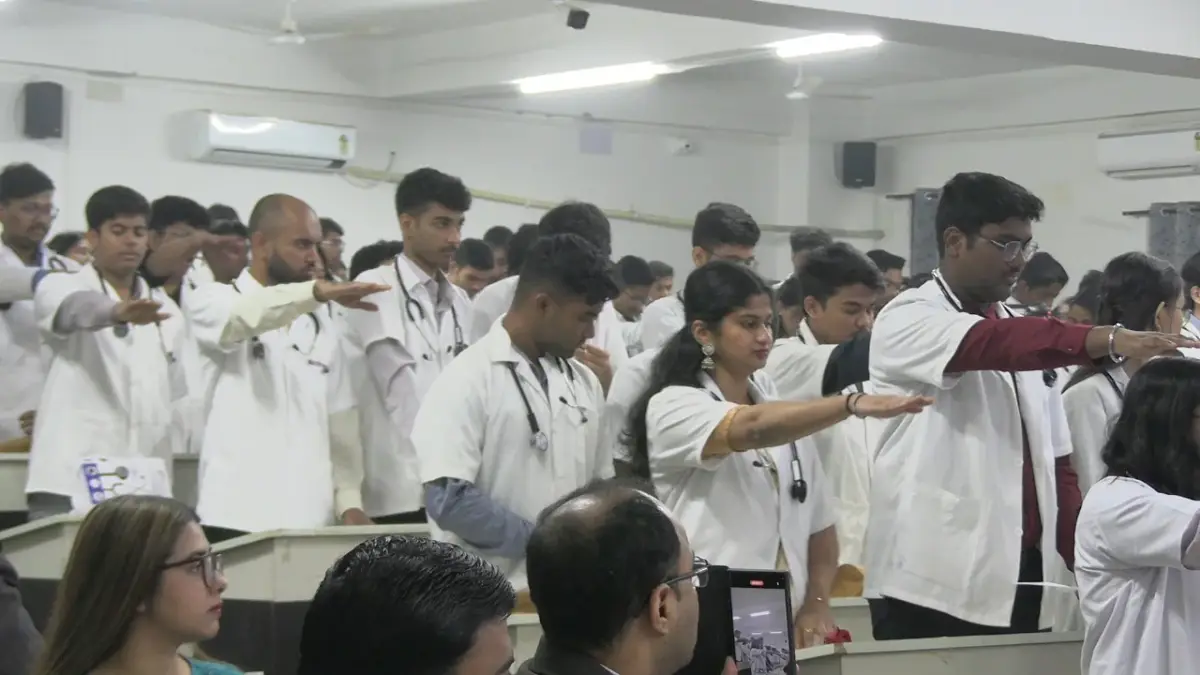 Tripura Santiniketan Medical College: campus photo 1
