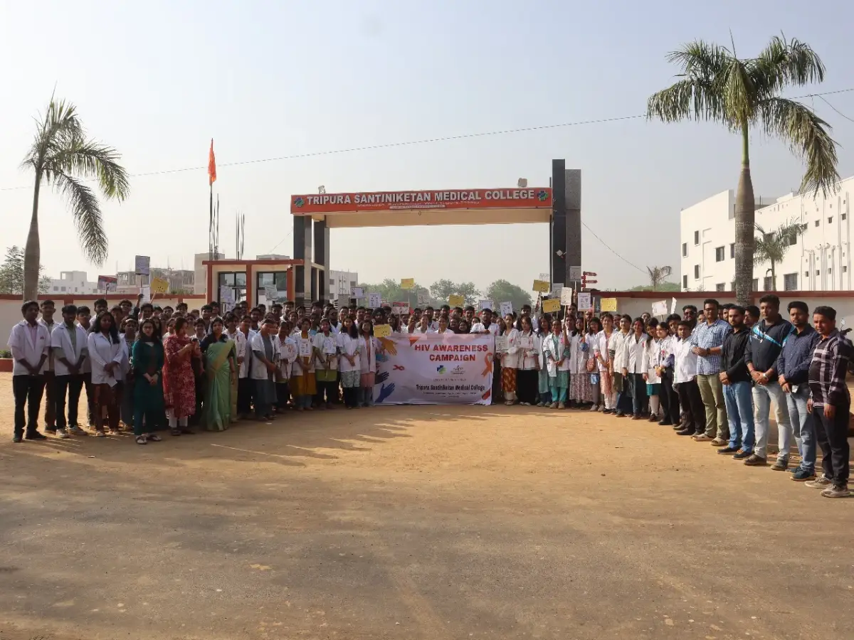 Tripura Santiniketan Medical College: campus photo 7