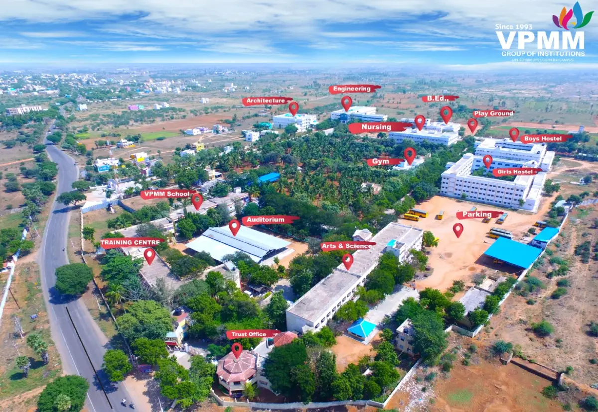 V.P.M.M. COLLEGE OF NURSING (Inst. Code – 534): campus photo 1