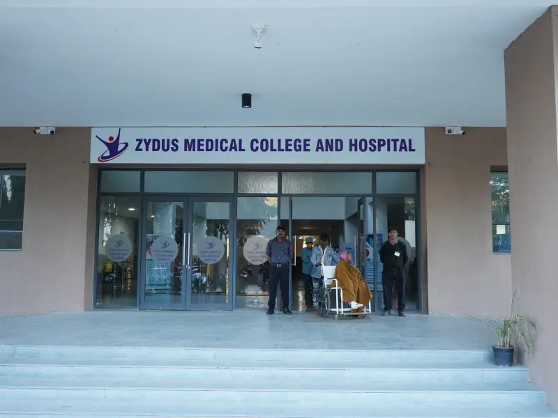 Zydus Medical College and Hospital.: campus photo 2