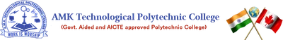 A M K Technology Polytechnic College Chembarambakkam logo