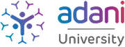 Adani University logo
