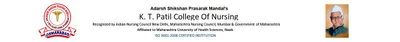 Adarsh Shikshan Prasarak Mandals K.T. Patil College of B.Sc. Nursing, Osmanabad logo