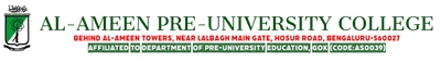 Al-Ameen Pre University College logo