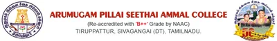 Arumugam Pillai Seethaiammal College, Tiruppathur logo