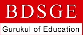 B.D.S. Gurukul of Eudation Sector-8 logo