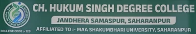 Ch Hukum Singh Degree College logo