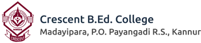 Crescent B.Ed college logo