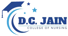 D C Jain School of Nursing logo