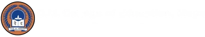 D.M. College of Education logo