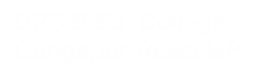 D.R.S. College Rewa logo