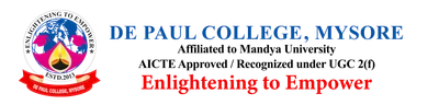 De Paul First Grade College logo