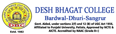 Desh Bhagat College, Bardwal Dhuri logo