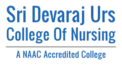 Devraj Urs. College of Nursing Kolar logo