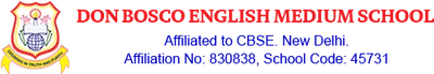 Don Bosco English Medium School logo