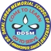 Dr Dayal Singh Memorial School of Nursing Ropar logo