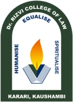 Dr. Rizvi College of Law logo