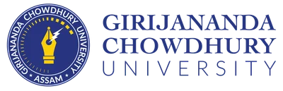 Girijananda Chowdhury University logo