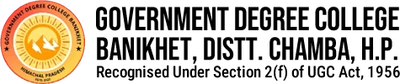 Government Degree College Banikhet logo