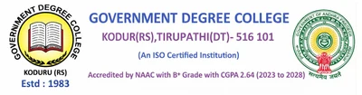 Govt.Degree College, Rly.Koduru logo